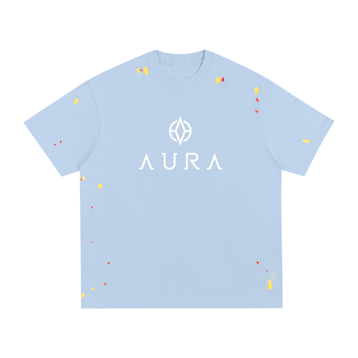 AuraLyse| The Energy You Carry Within You| Paint Splatter T-Shirt