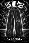 Auralyse|AuraField Sunfade Sweatpants (Black)